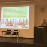 Leipzigs Stadtförster Andreas Sickert referiert über den Auwald